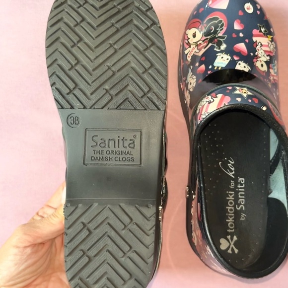 Tokidoki Paramour Kawaii CLOGS Koi by Sanita nursing shoes 38 HTF toki doki - Picture 6 of 6